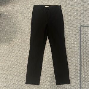 Vince Black Straight-Leg Pants